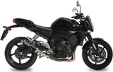 Catalytic Exhaust Tip With Sound Certification Gp Steel Black - Mivv Compatible With Yamaha Fz-1 (2006-2016)