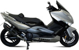 Complete Non-Catalytic Exhaust System With Sound Certification Suono Steel Black Carbon - Mivv Compatible With Yamaha T-Max 500 (2008-2011)