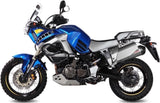 Exhaust Tip With Noise Certification Oval Titanium Carbon - Mivv Compatible With Yamaha Xt 1200 Z Super Ténéré (2010-2020)