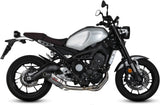 Complete Catalytic Exhaust System With Sound Certification Oval Titanium Carbon - Mivv Compatible With Yamaha Xsr 900 (2016-2020)