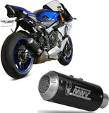 Exhaust Tip With Noise Certification Mk3 Carbon - Mivv Compatible With Yamaha Mt-10 (2016-2022)