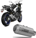 Exhaust Tip With Noise Certification Mk3 Stainless Steel - Mivv Compatible With Yamaha Mt-10 (2016-2022)