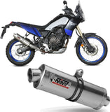 Exhaust Tip With Noise Certification Oval Stainless Steel - Mivv Compatible With Yamaha Ténéré 700 (2019-2024)