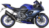 Catalytic Exhaust Tip With Sound Certification Sr-1 Titanium Black - Mivv Compatible With Yamaha Yzf R7 (2022-2024)