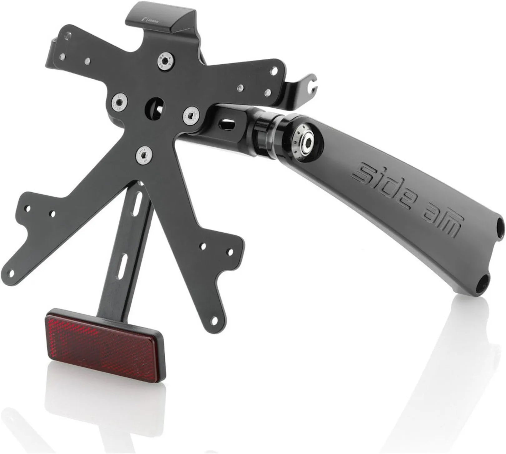 License Plate Support Side-Arm - Rizoma Compatible With Mv Agusta Brutale 675 (2012-2015)