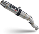 Complete Exhaust System Without Catalytic Converter And Without Sound Certification Deeptone Stainless Steel - Gpr Compatible With Zontes 350 R1 (2022-2023)
