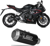 Complete Exhaust System Without Catalytic Converter And Without Sound Certification Mk3 Carbon - Mivv Compatible With Honda Cbr 650 R (2024-2026)