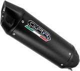 Exhaust Tip Without Sound Certification Furore-X Scooter Stainless Steel - Gpr Compatible With Zontes 365 K (2024-2026)