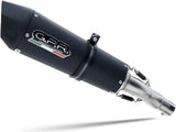 Complete Exhaust System Without Catalytic Converter And Without Sound Certification Grand Prix Titanium Black - Gpr Compatible With Aprilia Rs 457 (2024-2025)