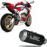 Uncatalysed Exhaust System Without Sound Certification Mk3 Carbon - Mivv Compatible With Honda Cbr 1000 Rr (2017-2019)