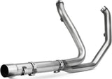 Non-Catalytic Exhaust Manifolds Stainless Steel - Mivv Compatible With Harley-Davidson Electra Glide Ultra Low (2014-2016)