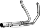 Non-Catalytic Exhaust Manifolds Stainless Steel - Mivv Compatible With Harley-Davidson Cvo Road Glide Ultra 1801 (2014-2016)