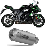 Uncatalysed Exhaust System Without Sound Certification Mk3 Stainless Steel - Mivv Compatible With Kawasaki Ninja 1000 Sx (2020-2024)
