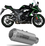 Uncatalysed Exhaust System Without Sound Certification Mk3 Stainless Steel - Mivv Compatible With Kawasaki Ninja 1000 Tourer (2020-2024)