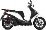 Complete Exhaust System Without Catalytic Converter And Without Sound Certification Mover Steel Black - Mivv Compatible With Piaggio Medley 150 S (2021-2024)
