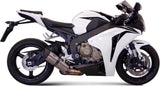 Complete Exhaust System Without Catalytic Converter And Without Sound Certification Suono Full Titanium Carbon - Mivv Compatible With Honda Cbr 1000 Rr (2008-2013)