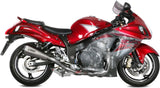 Complete Exhaust System Without Catalytic Converter And Without Sound Certification Delta Race Full Titanium Carbon - Mivv Compatible With Suzuki Gsx-R 1300 Hayabusa (2008-2017)