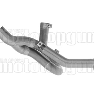 Non-Catalytic Connector Pipe Steel Body - Arrow Special Parts Compatible With Ducati Hypermotard V2 Sp (2026)