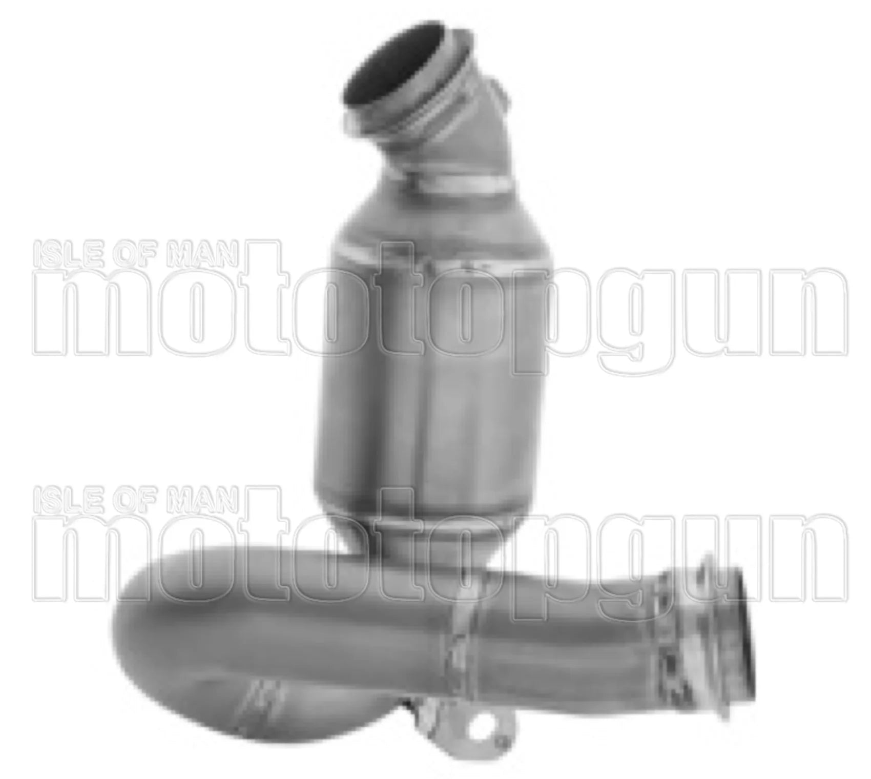 Non-Catalytic Connector Pipe Steel Body - Arrow Special Parts Compatible With Cfmoto 1000 Mt-X (2026)