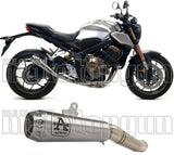 Exhaust Tip Without Sound Certification Pro-Race Nichrom Stainless Steel - Arrow Special Parts Compatible With Honda Cb 650 R (2019-2023)