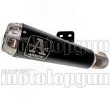 Exhaust Tip Without Sound Certification Pro-Race Black Nichrom Stainless Steel - Arrow Special Parts Compatible With Honda Cbr 650 R (2019-2023)