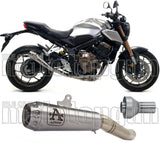 Exhaust Tip Without Sound Certification Pro-Race Nichrom Stainless Steel - Arrow Special Parts Compatible With Honda Cbr 650 R (2019-2023)