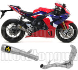 Complete Exhaust System Without Catalytic Converter And Without Sound Certification Pro-Race Titanium Titanium - Arrow Special Parts Compatible With Honda Cbr 1000 Rr - R (2020-2023)