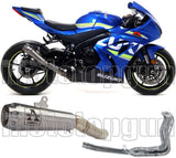 Complete Exhaust System Without Catalytic Converter And Without Sound Certification Pro-Race Titanium Titanium - Arrow Special Parts Compatible With Suzuki Gsx-R 1000 R (2017-2020)