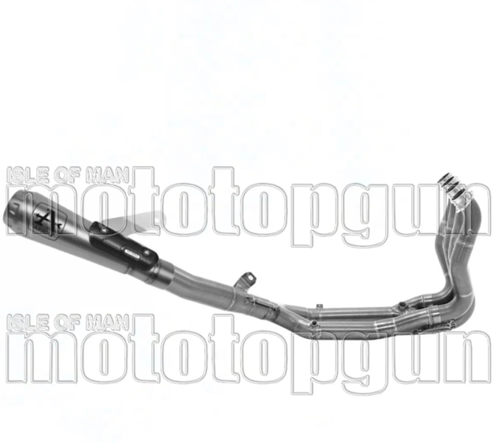 Complete Exhaust System Without Catalytic Converter And Without Sound Certification Pro-Race Competition Evo Full Titanium Titanium - Arrow Special Parts Compatible With Bmw S 1000 R (2021-2024)