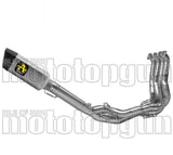 Complete Exhaust System Without Catalytic Converter And Without Sound Certification Indy-Race Competition Sbk Evo Full Titanium Carbon - Arrow Special Parts Compatible With Kawasaki Zx-10R (2021-2024)