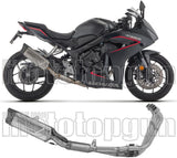Complete Exhaust System Without Catalytic Converter And Without Sound Certification Indy-Race Evo Titanium Carbon - Arrow Special Parts Compatible With Honda Cbr 650 R (2024-2026)