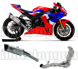 Complete Exhaust System Without Catalytic Converter And Without Sound Certification Pista Titanium Carbon - Arrow Special Parts Compatible With Honda Cbr 1000 Rr - R (2020-2023)