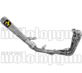 Complete Exhaust System Without Catalytic Converter And Without Sound Certification Pro-Race Competition Titanium Carby End Cap - Arrow Special Parts Compatible With Honda Cbr 1000 Rr - R (2024-2026)