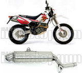 Exhaust Tip Without Sound Certification Paris Dacar Stainless Steel Stainless Steel - Arrow Special Parts Compatible With Yamaha Tt 600 E (2000)