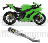 Exhaust Tip Without Sound Certification Indy-Race Titanium Titanium - Arrow Special Parts Compatible With Kawasaki Zx-10R (2021-2024)