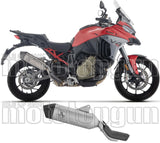 Exhaust Tip Without Sound Certification Veloce Titanium Carby End Cap - Arrow Special Parts Compatible With Ducati Multistrada V4 - S (2025-2026)