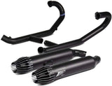 Complete Exhaust System Without Catalytic Converter And Without Sound Certification Steel Black - Zard Compatible With Bmw R18 (2020-2023)