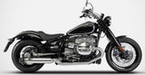 Complete Exhaust System Without Catalytic Converter And Without Sound Certification Stainless Steel Polish - Zard Compatible With Bmw R18 (2020-2023)
