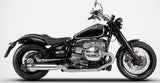 Complete Exhaust System Without Catalytic Converter And Without Sound Certification Stainless Steel Polish - Zard Compatible With Bmw R18 (2020-2023)