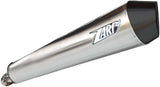 Exhaust Tip Without Sound Certification Conical Stainless Steel Endcap Carbon - Zard Compatible With Bmw R 850 Gs (1999-2007)