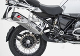Exhaust Tip Without Sound Certification Penta-R Stainless Steel Endcap Carbon - Zard Compatible With Bmw R 1200 Gs (2013-2018)