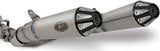 Exhaust Tip Without Sound Certification Titanium - Zard Compatible With Bmw R Nine T 1200 (2015-2020)