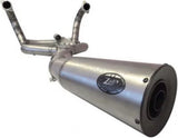 Complete Exhaust System Without Catalytic Converter And Without Sound Certification Bad Child Stainless Steel - Zard Compatible With Bmw R Nine T 1200 - Pure - Urban G - S (2015-2020)