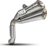 Exhaust Tip Without Sound Certification Hardy Stainless Steel - Zard Compatible With Bmw R Nine T 1200 Scrambler (2021-2023)