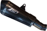 Exhaust Tip Without Sound Certification Carbon Endcap Carbon - Zard Compatible With Ducati Monster 821 (2015-2017)