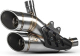 Exhaust Tip Without Sound Certification Stainless Steel - Zard Compatible With Ducati Diavel 1260 Euro4 (2020-2021)