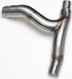 Non-Catalytic Connector Pipe Sabbia - Zard Compatible With Ducati Desert-X (2021-2023)
