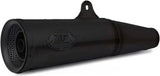 Exhaust Tip Without Sound Certification Zuma Steel Black Endcap Aluminium Black - Zard Compatible With Ducati Scrambler 800 (2021-2022)