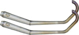 Complete Exhaust System Without Catalytic Converter And Without Sound Certification Stainless Steel Polish - Zard Compatible With Moto Guzzi Le Mans (1976-1981)