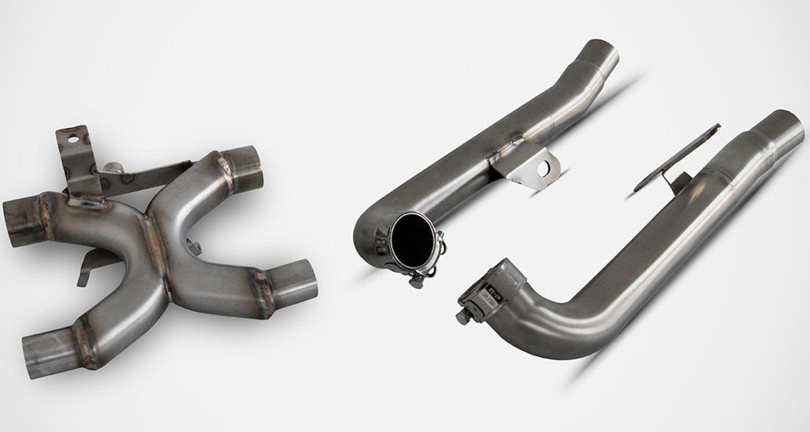 Non-Catalytic Connector Pipe Stainless Steel - Zard Compatible With Triumph Speed Twin 1200 (2021-2023)